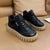 eprolo Black / 35 Komfortabel vinterfodrad sko med grov sula