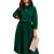 eprolo klänning Grön / S Elegant Klänning I Två Färger