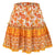 eprolo shorts Orange / S Bohemisk Kjol I Fina Motiv